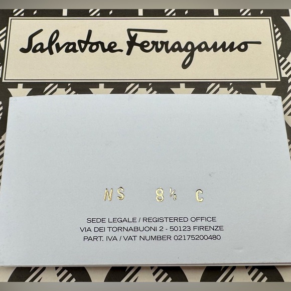 Salvatore Ferragamo Black Woven Slingback Sandal. Size 8.5 New in Box - Picture 12 of 13